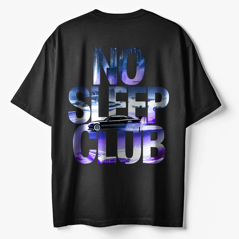 no sleep club - Oversize T-Shirt n