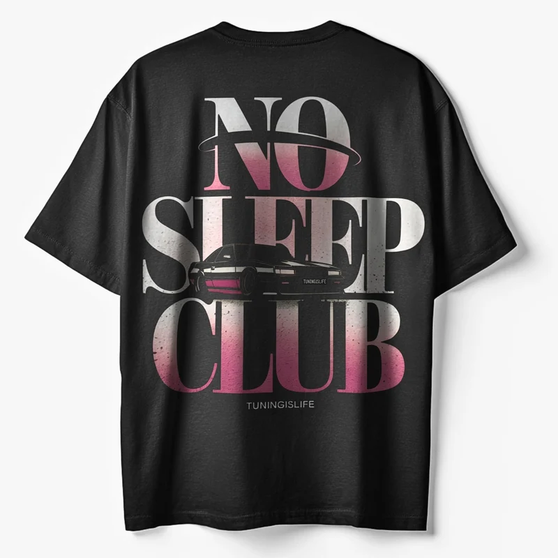 no sleep club - Oversize T-Shirt