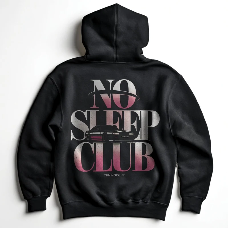 no sleep club - Premium Hoodie