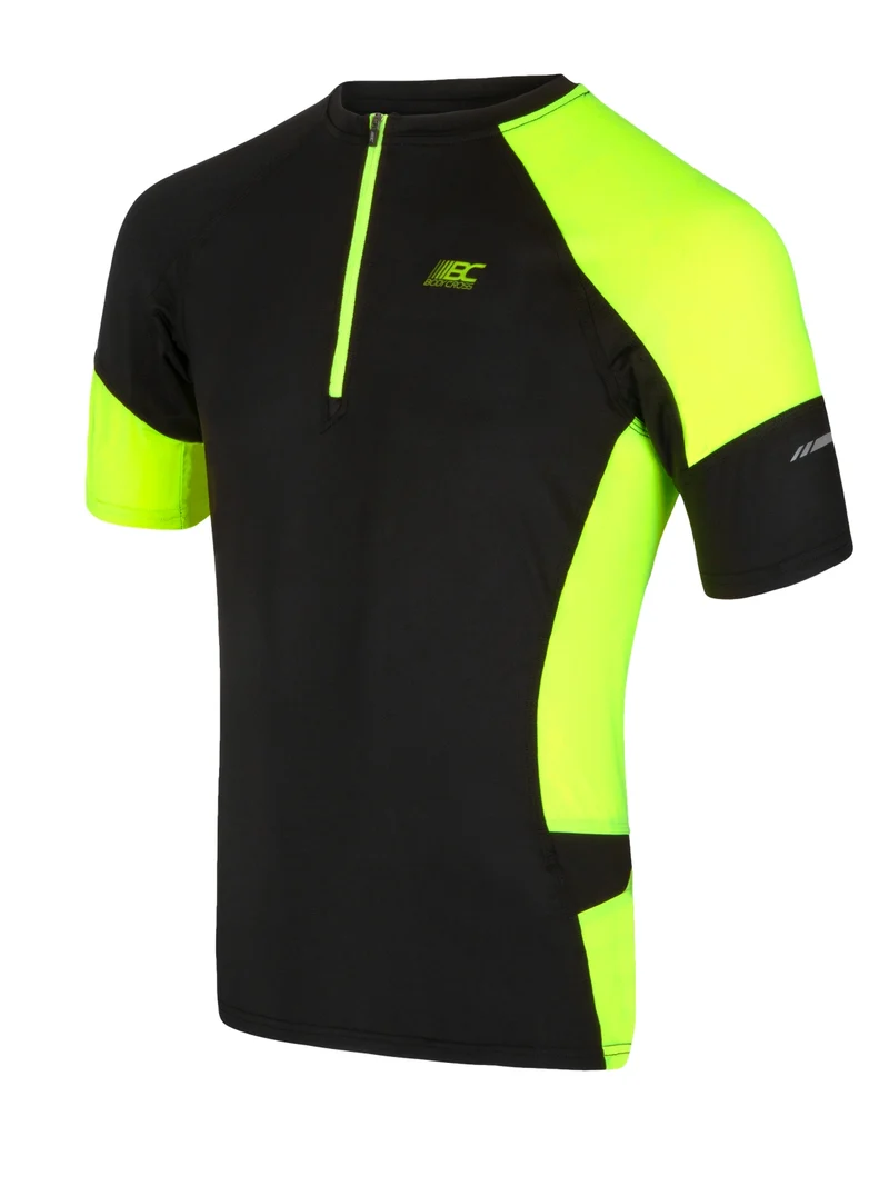 T-shirt trail Mile Noir